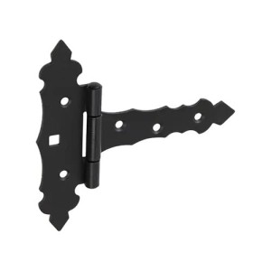 Zawias ozdobny czarny zob125 130x125x30x2 1 szt