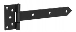 Zawias czarny zb150 150x45x90x3,0mm domax 1 sztuka