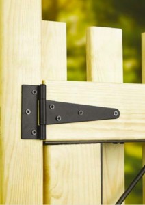 Zawias prosty uniwersalny czarny 200X50x110mm ZT200 DOMAX 1szt.