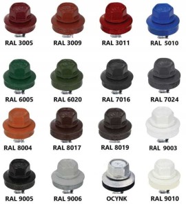 Farmery wkręty farmerskie 4,8x25 ral 7016 250 szt