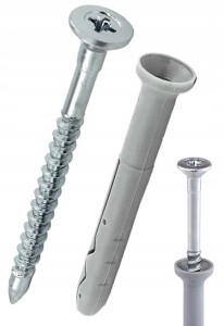 Kołki szybkiego montażu rozporowe 8x50 SM 100sztuk WKRĘT-MET