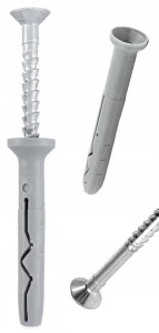 Kołki szybkiego montażu rozporowe 6x60 SM 200sztuk WKRĘT-MET