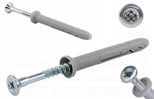 Kołki szybkiego montażu rozporowe 6x60 SM 200sztuk WKRĘT-MET