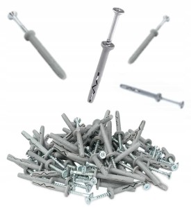 Kołki szybkiego montażu rozporowe 6x60 SM 200sztuk WKRĘT-MET