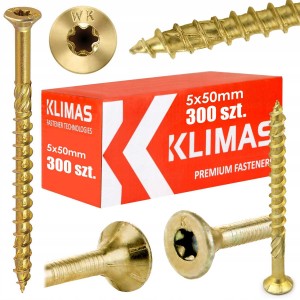 Wkręty do drewna Wkręt-met KMWHT-50050 5x50 mm | 300 sztuk