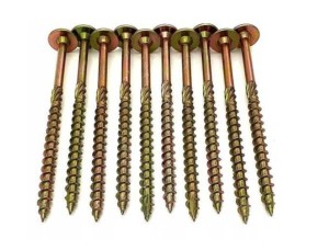 Wkręty ciesielskie talerzowe do drewna TORX WCT-08260 8x260 50 sztuk Azmet