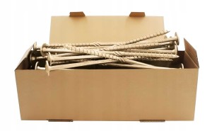 Wkręty ciesielskie talerzowe do drewna TORX WCT-08280 8x280 50 sztuk Azmet