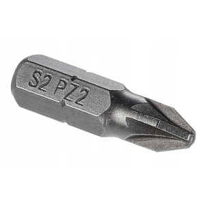 Końcówka do wkrętarek Bit Pozidriv PZ 2 25 mm 4 sztuki Arvex