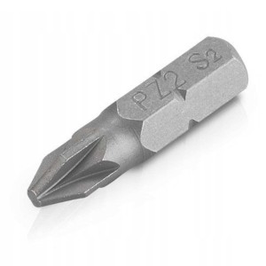 Końcówka do wkrętarek Bit Pozidriv PZ 2 25 mm 4 sztuki Arvex