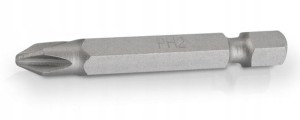 Bity do wkrętarki zestaw bitów końcówka bit philips ph 2 50 mm arvex - 4 szt
