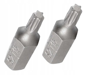 Końcówki do wkrętarek torx TX 15