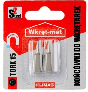Końcówki do wkrętarek torx TX 15