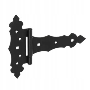 Zawias ozdobny czarny zob150 170x150x30 1 szt