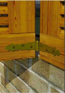 Zawias splatany czarny 250x34x2 mm zof250 domax 1 sztuka