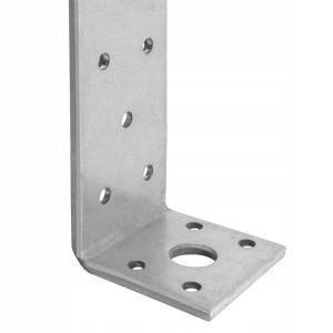 Kątownik stalowy montażowy kotwowy kk11 210x43x40x4,0 - 10 szt domax