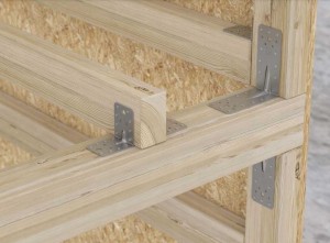 Kątownik stalowy montażowy ciesielski z przetłoczeniem KPS4 70x70x55x1,5 10 szt domax