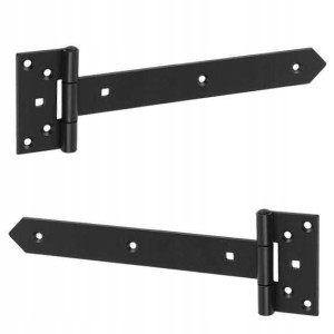 Zawias czarny zb250 250x45x90x3,0mm domax 2 szt