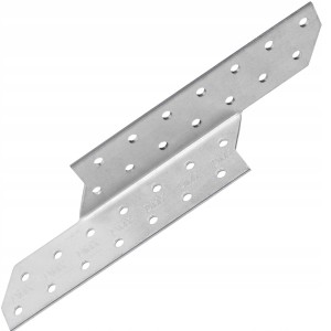 Łącznik Krokwiowy LK4 Prawy 210x32x140x2 - Zestaw 10 Sztuk | Domax