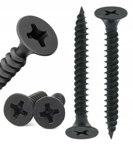 Wkręty Fosfatowane 3,5x45mm do Płyt G-K, Drewna i Metalu – 1kg