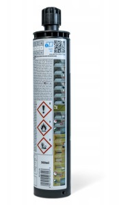 Kotwa chemiczna zimowa -10°c żywica poliestrowa klej 300ml + 2 mieszadła