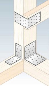 Kątownik stalowy montażowy km1 40x40x40 mm 50 sztuk domax