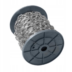 Łańcuch gospodarczy krótkie ogniwo 5685a-06 d1 rolka 6mm 1mb azmet
