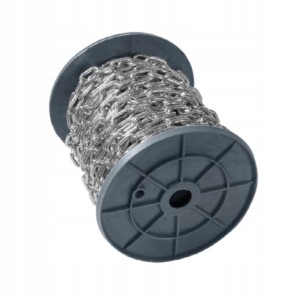 Łańcuch gospodarczy metalowy 5685a d1 rolka 12mm 1mb azmet
