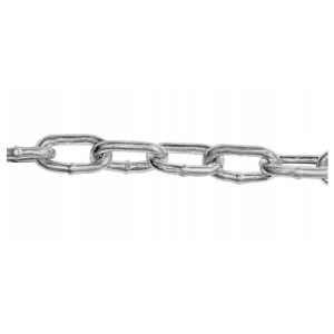 Łańcuch gospodarczy metalowy 5685a d1 rolka 12mm 1mb azmet