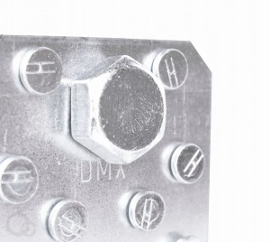 Kątownik stalowy montażowy kp21 105x105x90x2,5 - 10 szt domax