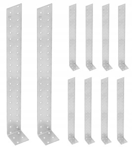 Kątownik stalowy montażowy kotwowy kk3 40x400x40x2,0 – 10 szt domax