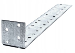 Kątownik stalowy montażowy kotwowy kk3 40x400x40x2,0 – 10 szt domax