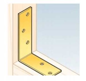 Kątownik stalowy montażowy ks1 30x30x30x1,5 10 szt domax