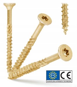 Wkręty stożkowe do drewna torx 3x30mm wkręt-met klimas - 500 szt