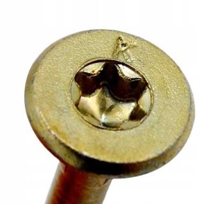 Wkręty stożkowe do drewna torx 3x30mm wkręt-met klimas - 500 szt