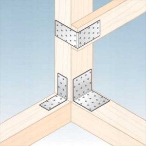 Kątownik stalowy montażowy km9 80x80x80x2,0 - 10 szt domax