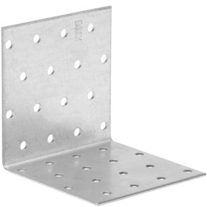 Kątownik stalowy montażowy km9 80x80x80x2,0 - 10 szt domax