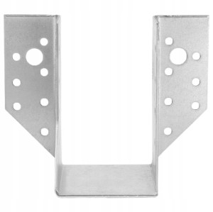 Wieszak stalowy do belek 60x100x75 mm - łącznik standardowy z ocynkowanej blachy 2 mm