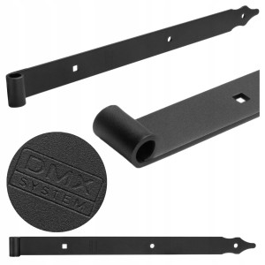 Zawias pasowy czarny DUPLEX ZP400/10 400x30x3,0 mm 1 sztuka