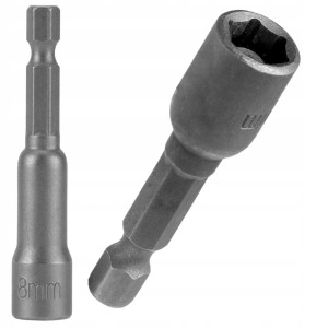 BIT KOŃCÓWKA MAGNETYCZNA ŁEB SZEŚCIOKĄTNA 8x50mm Wkręt-met 1 szt