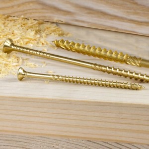 Wkręty stożkowe do drewna 4x45 mm Wkręt-met Klimas 300 szt