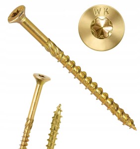 Wkręty stożkowe do drewna torx Wkręt-met Klimas 5x120 200 szt