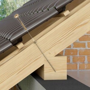 Wkręty ciesielskie talerzowe 6x180mm torx wkręt-met Klimas 100 szt