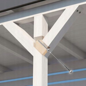 Wkręty talerzowe WKCP-08080-B torx 8x80 Wkręt-met Klimas - 50 szt