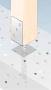 Podstawa słupa ps 140 domax 141x120x60 mm 1 szt