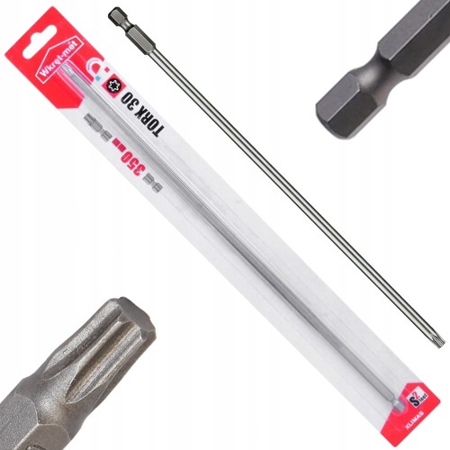 Bit do wkrętarki końcówka grot magnetyczny 30x350mm TORX 30 | Wkręt-Met