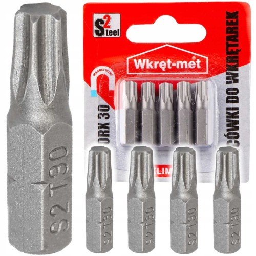 Końcówki do wkrętarek Wkręt-Met torx TX30 5 sztuk