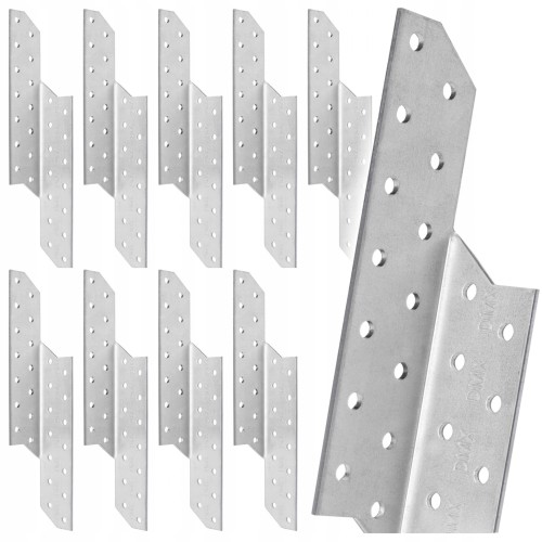 Łącznik Krokwiowy LK4 Prawy 210x32x140x2 - Zestaw 10 Sztuk | Domax