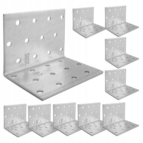 Kątownik stalowy montażowy km 5 60x60x80x2,0 domax 10 szt domax