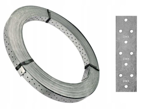 Taśma stalowa montażowa tm2 40x2mm rolka 25m domax