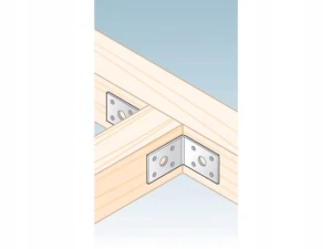 Kątownik stalowy montażowy kl6 102x102x35x2,5 - 10 szt domax